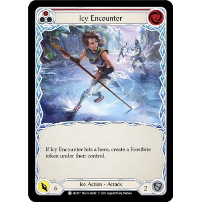 Icy Encounter Red [U-ELE157]