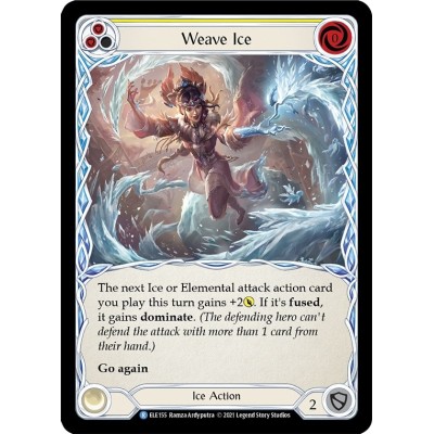 Weave Ice Yellow [U-ELE155]