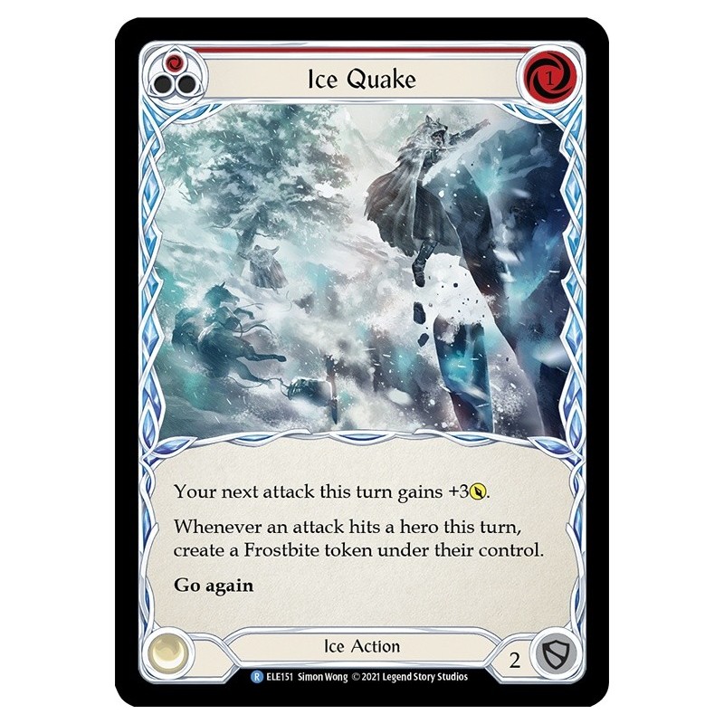 Ice Quake Red [U-ELE151]