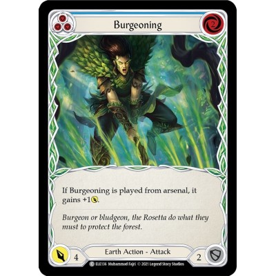 Burgeoning Blue [U-ELE136]