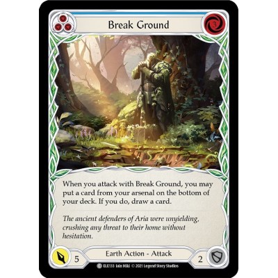 Break Ground Blue [U-ELE133]