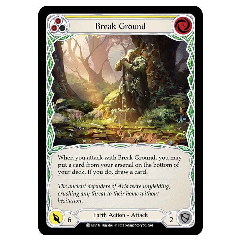 Break Ground Yellow [U-ELE132]
