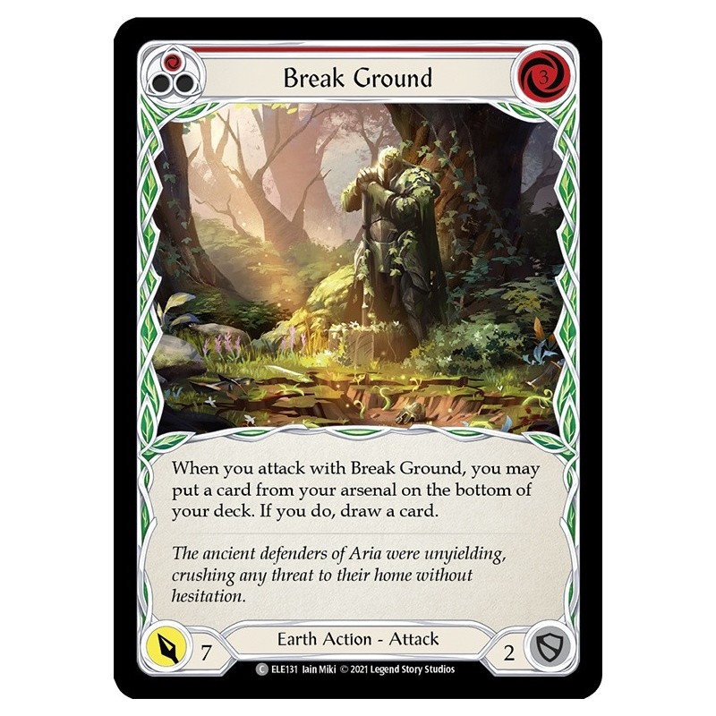 Break Ground Red [U-ELE131]