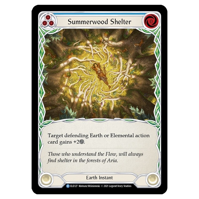 Summerwood Shelter Blue [U-ELE127]