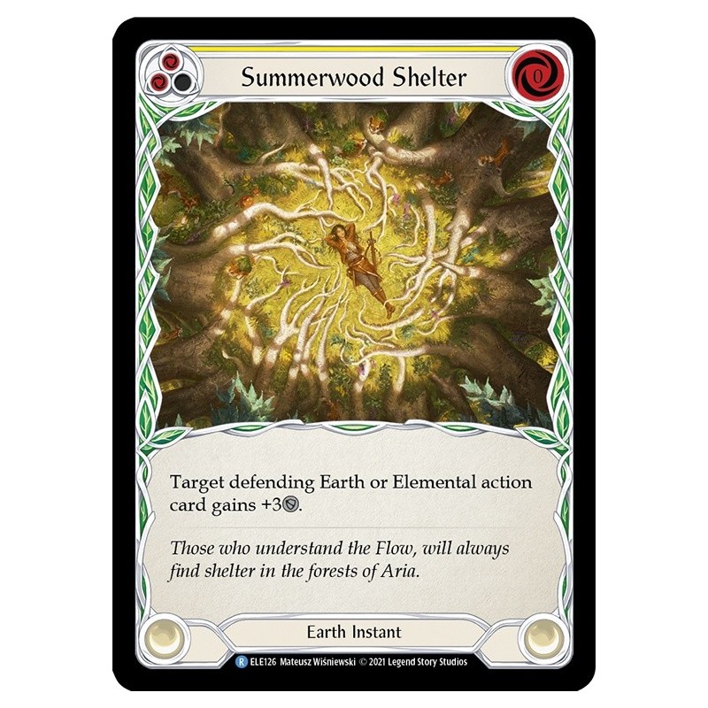 Summerwood Shelter Yellow [U-ELE126]