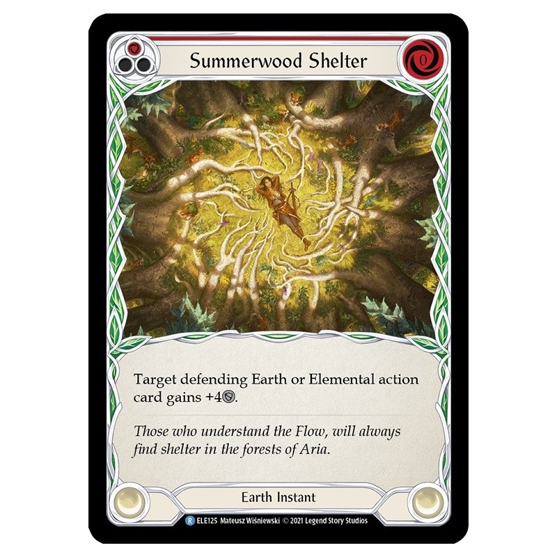 Summerwood Shelter Red [U-ELE125]