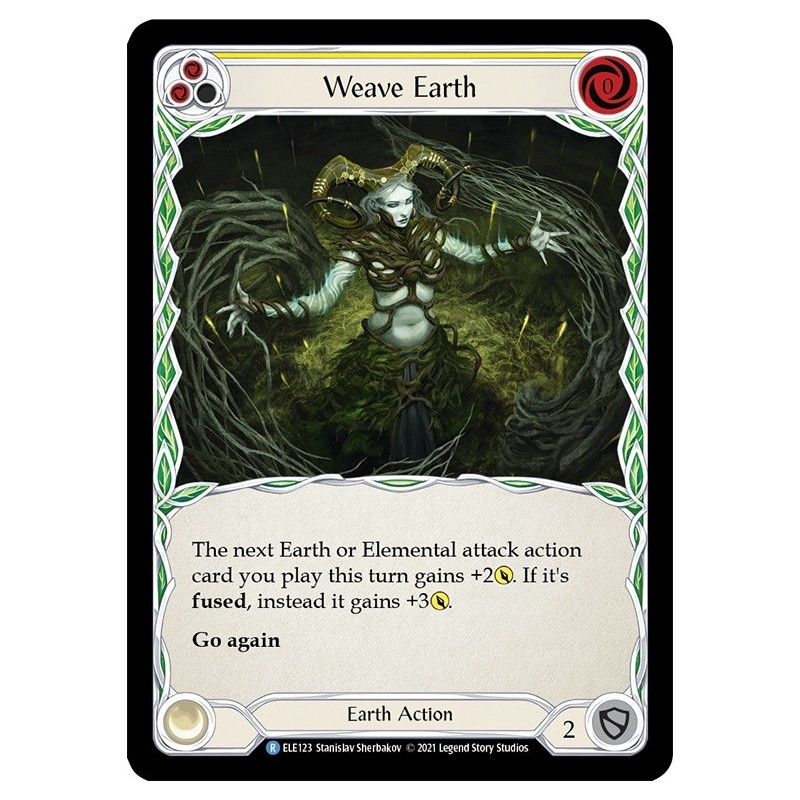 Weave Earth Yellow [U-ELE123]