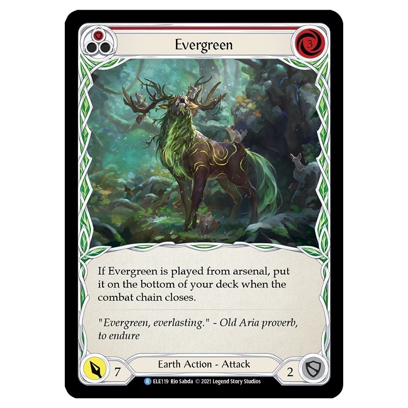 Evergreen Red [U-ELE119]