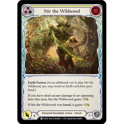 Stir the Wildwood Yellow [U-ELE083]