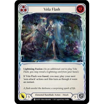 Vela Flash Blue [U-ELE078]