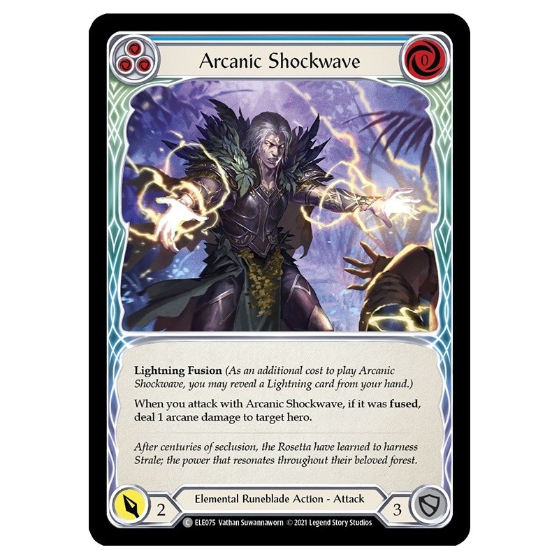 Arcanic Shockwave Blue [U-ELE075]