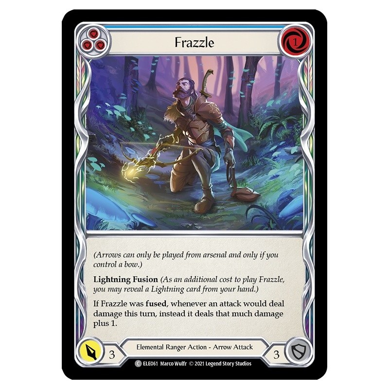 Frazzle Blue [U-ELE061]