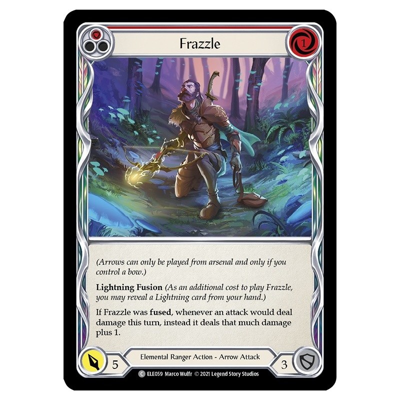 Frazzle Red [U-ELE059]