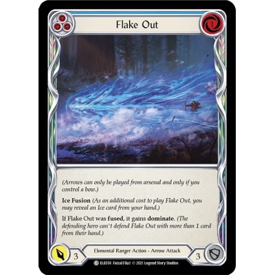 Flake Out Blue [U-ELE058]