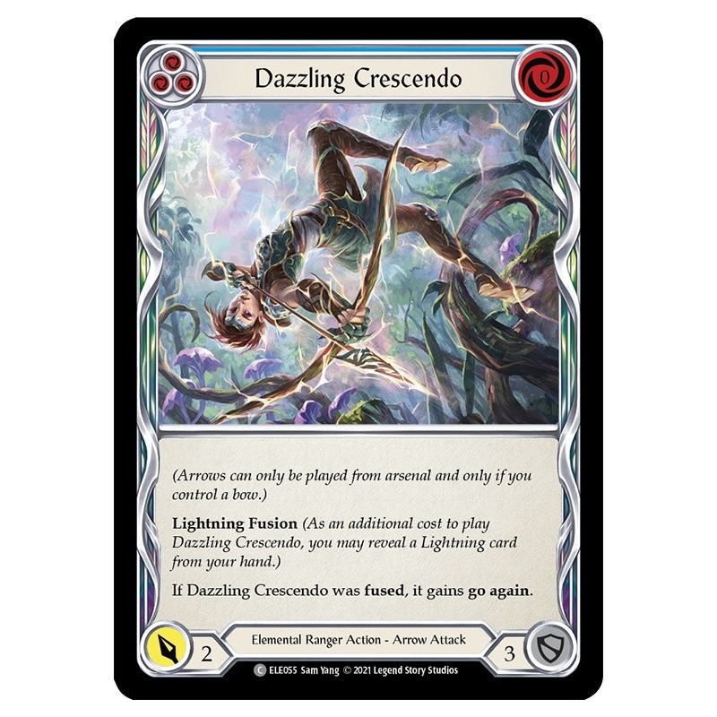 Dazzling Crescendo Blue [U-ELE055]