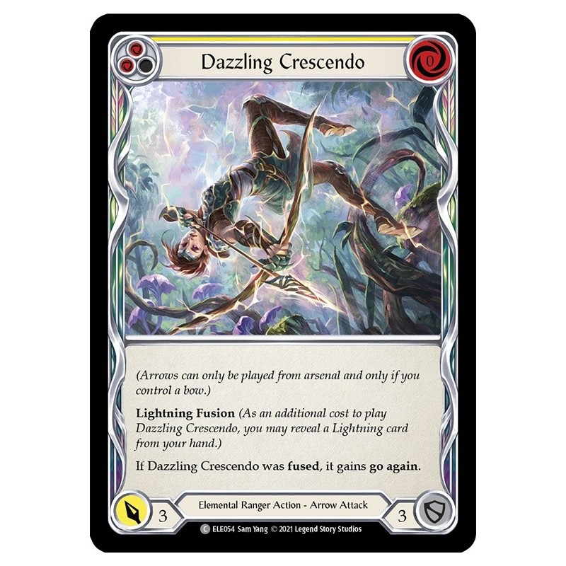 Dazzling Crescendo Yellow [U-ELE054]