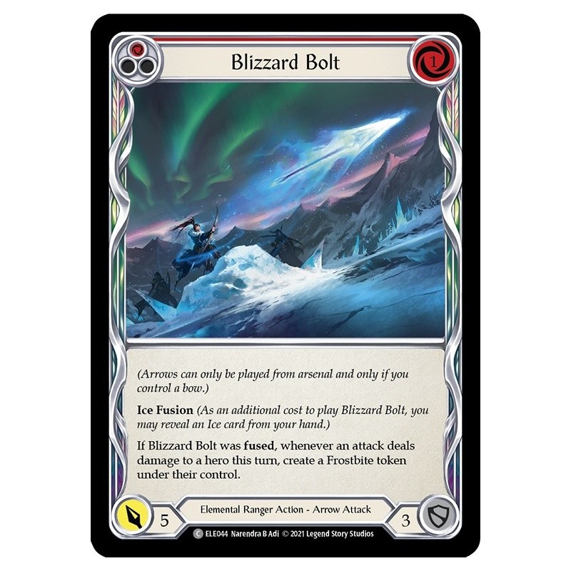 Blizzard Bolt Red [U-ELE044]
