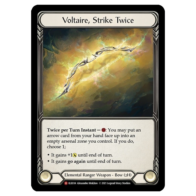 Voltaire, Strike Twice FOIL [U-ELE034-CF]