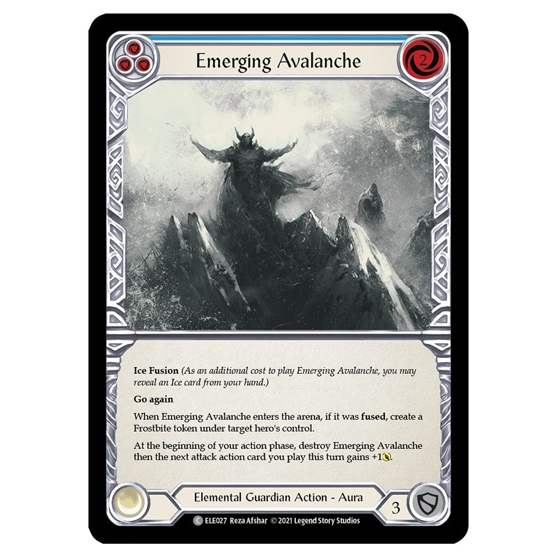 Emerging Avalanche Blue [U-ELE027]