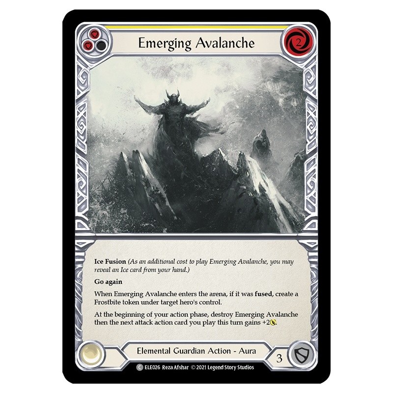 Emerging Avalanche Yellow [U-ELE026]