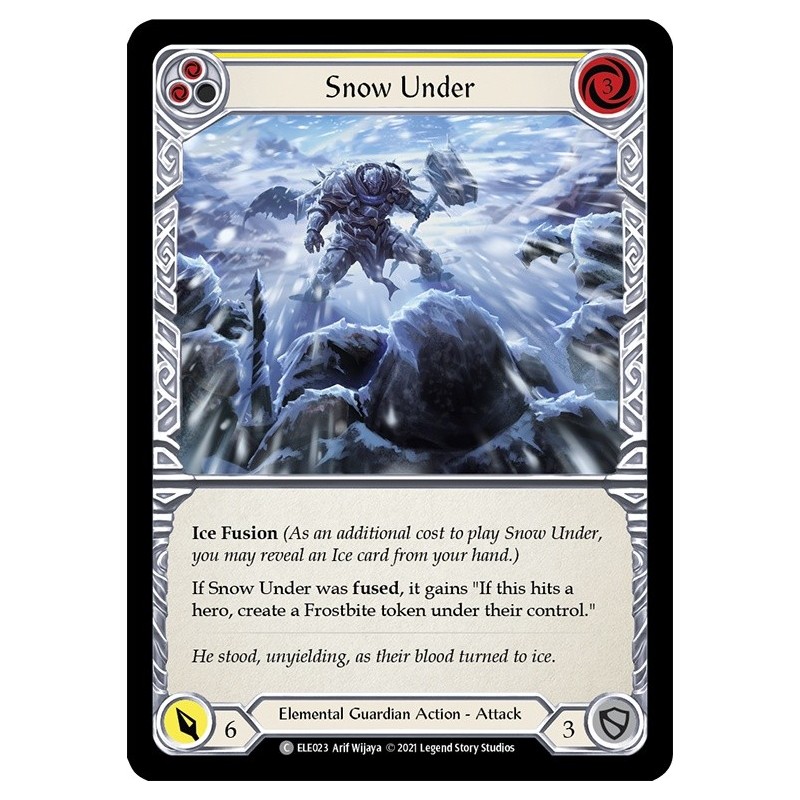 Snow Under Yellow [U-ELE023]