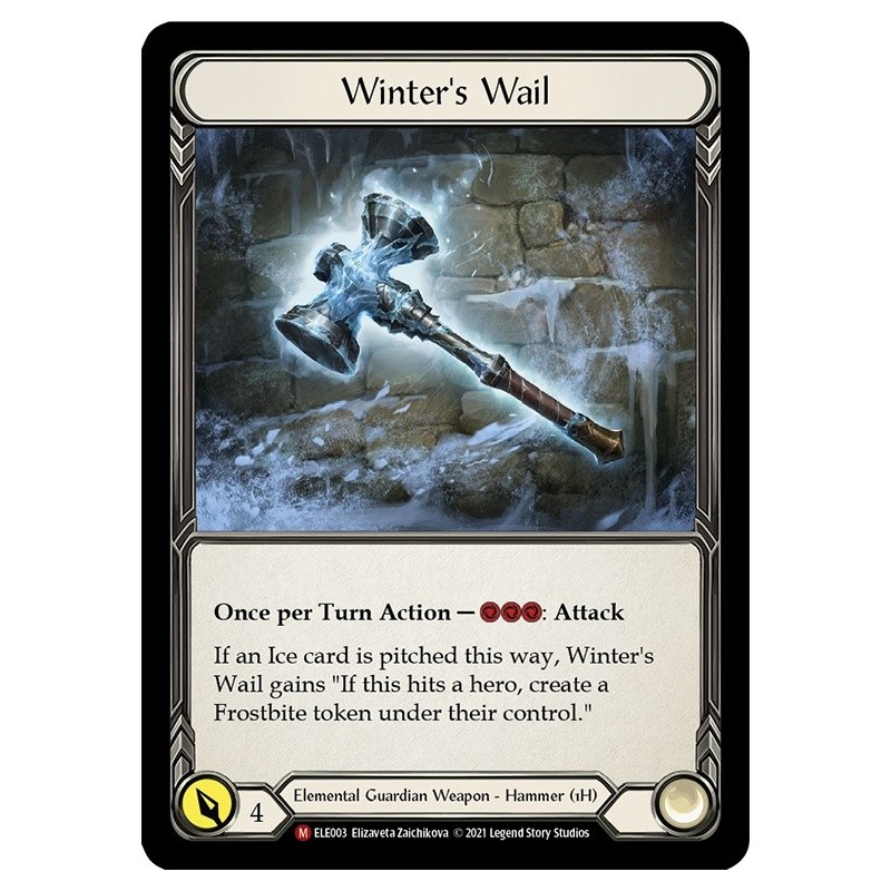 Winter's Wail FOIL [U-ELE003-CF]