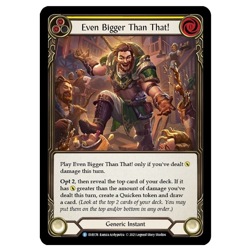 Even Bigger Than That! Yellow [EVR174]