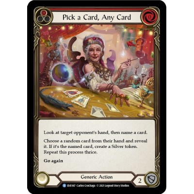 Pick a Card, Any Card Red [EVR167]