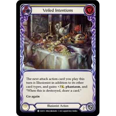 Veiled Intentions Yellow FOIL [EVR151-RF]