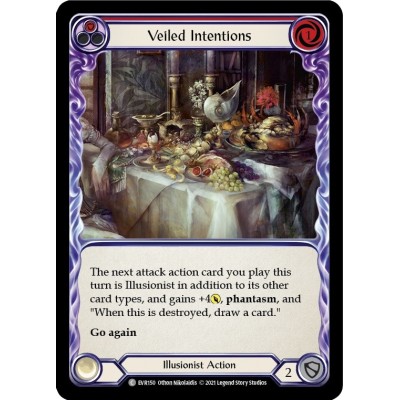 Veiled Intentions Red FOIL [EVR150-RF]