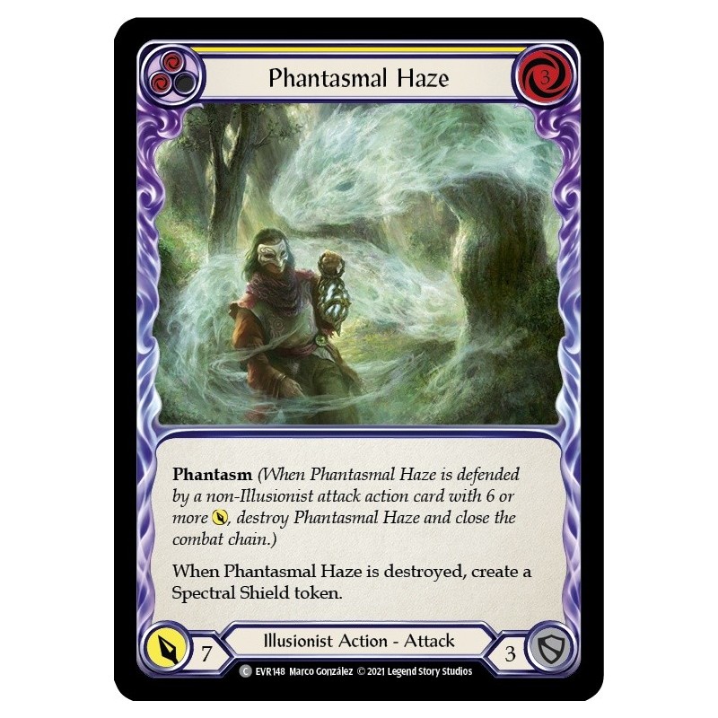 Phantasmal Haze Yellow FOIL [EVR148-RF]