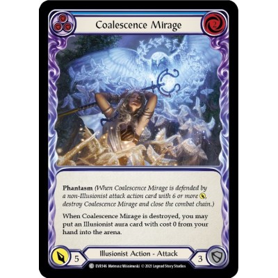 Coalescence Mirage Blue FOIL [EVR146-RF]
