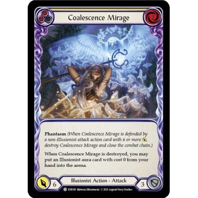 Coalescence Mirage Yellow FOIL [EVR145-RF]