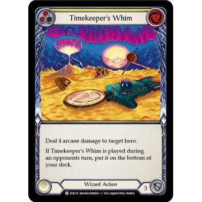 Timekeeper's Whim Yellow FOIL [EVR135-RF]