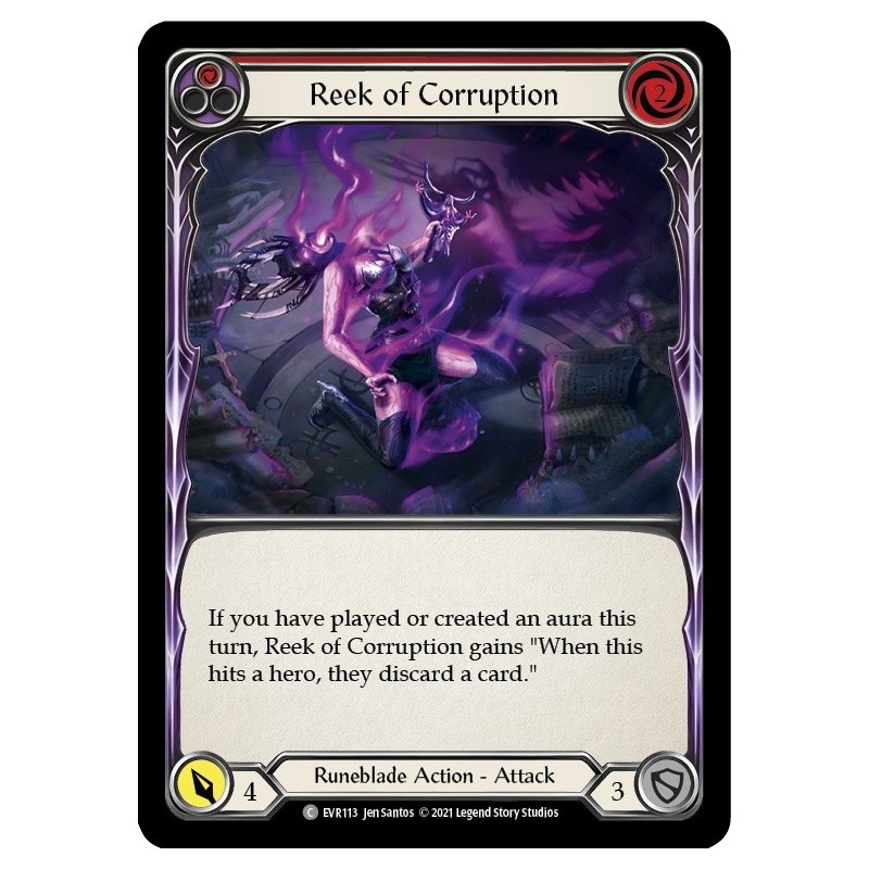 Reek of Corruption Red FOIL [EVR113-RF]
