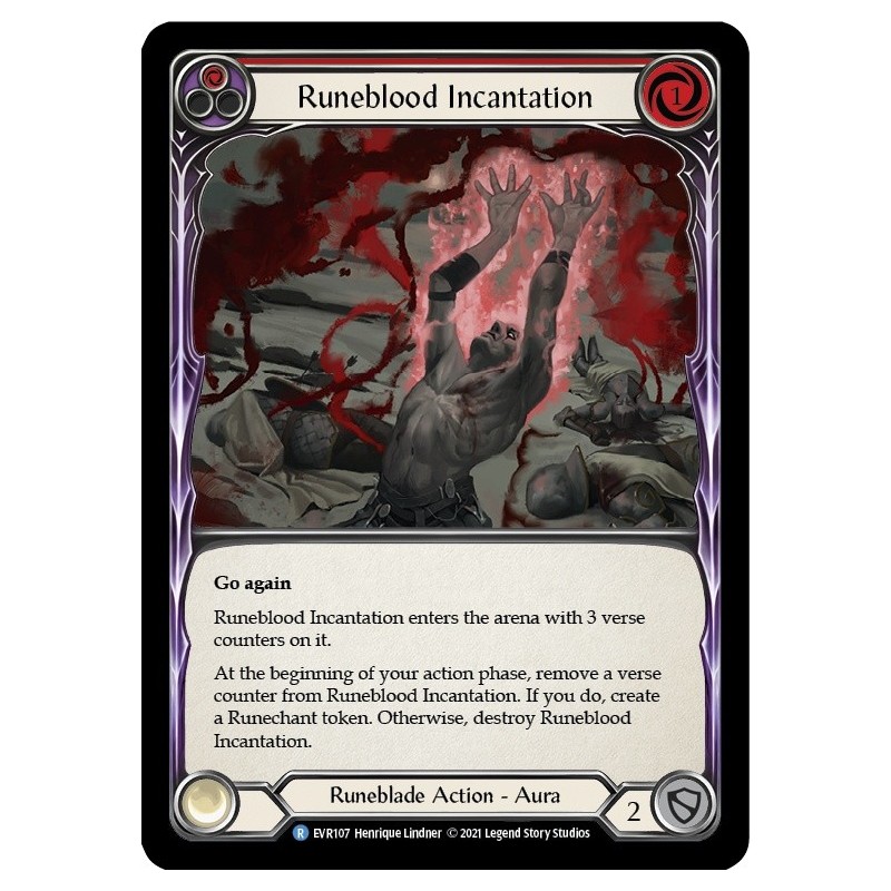 Runeblood Incantation Red [EVR107]