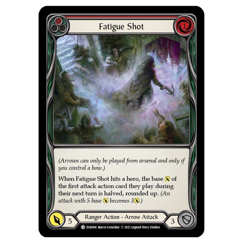 Fatigue Shot Red FOIL [EVR094-RF]