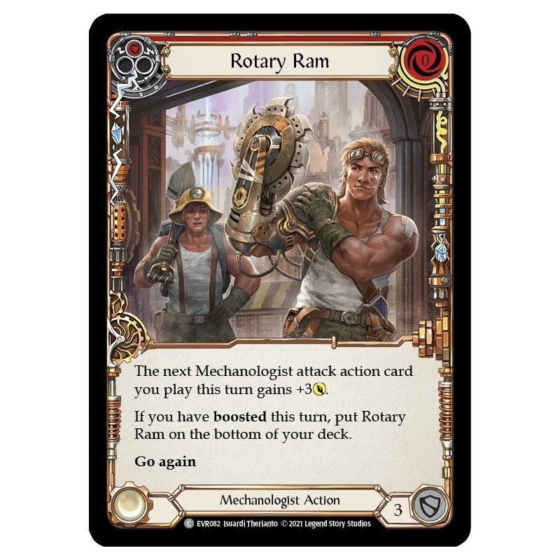 Rotary Ram Red FOIL [EVR082-RF]
