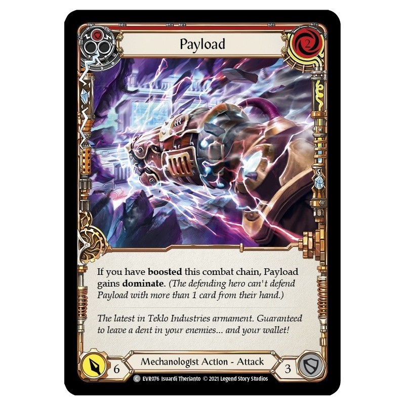 Payload Red FOIL [EVR076-RF]