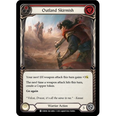 Outland Skirmish Red FOIL [EVR066-RF]
