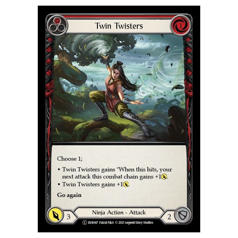 Twin Twisters Red [EVR047]